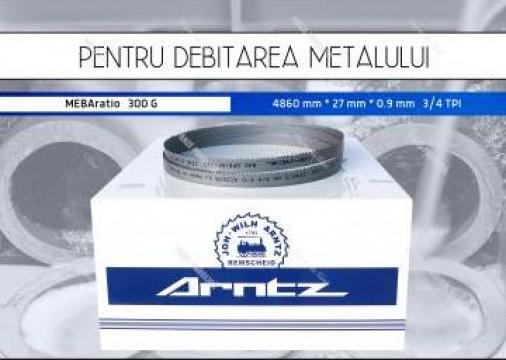 Panza panglica fierastrau cu banda metal Meba ratio 300G de la Panze Panglica Srl
