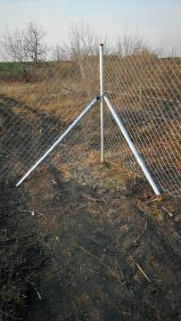 Stalp pentru gard de 1,7 metri de la H Metal Srl