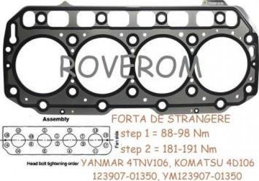 Garnitura chiuloasa Komatsu 4D106, Yanmar 4TNV106T de la Roverom Srl