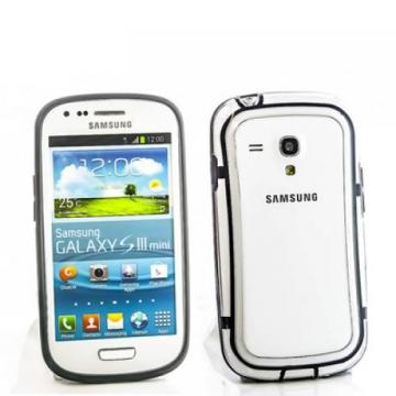 Bumper plastic si silicon Samsung i8190 Galaxy S3 Mini de la Color Data Srl