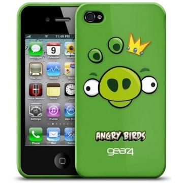 Husa Gear4 model Angry Birds pentru iPhone 4/4S verde de la Color Data Srl