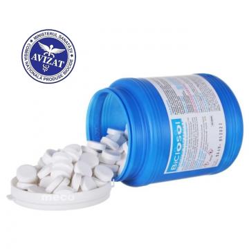 Dezinfectant tablete efervescente clor Biclosol 300buc de la Cahm Europe Srl