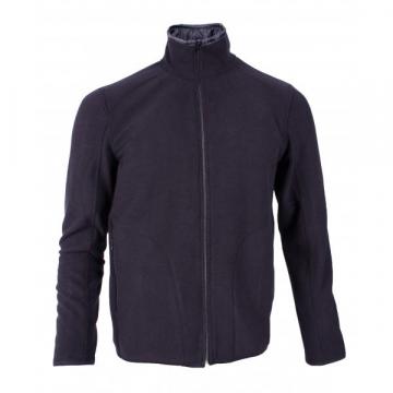 Bluza sport din fleece cu fermoar de la Lazo Online Store SRL