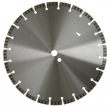 Disc diamantat Expert Beton armat - Turbo Laser 300mm