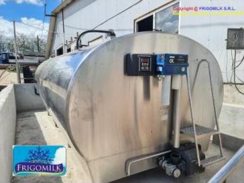 Instalare tanc racire lapte 7000 litri cu boiler apa calda de la Frigomilk Srl