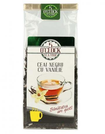 Ceai negru cu vanilie 5 O'Clock 200g de la KraftAdvertising Srl