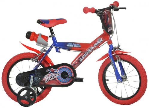Bicicleta copii 14 '' Spiderman de la A&P Collections Online Srl-d