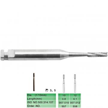 Freze dentare extradure pentru turbina, cilindrice (1 buc)