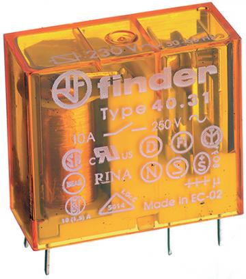 Minireleu electromagnetic Finder, SPDT, 10A/250VAC