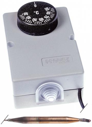 Termostat reglabil 30-90*C, bulb 6.5mm x 63mm
