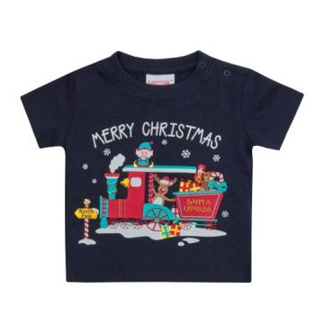 Tricou pentru Craciun - Merry Christmas de la Krbaby.ro - Cadouri Bebelusi