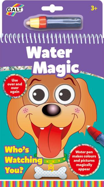 Carte de colorat Water Magic Ghici cine-i acolo? de la A&P Collections Online Srl-d