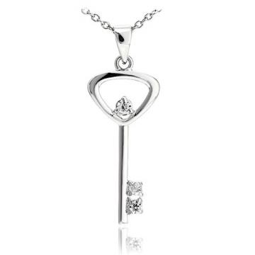 Colier din argint Treasure Diamond Key de la Luxury Concepts Srl