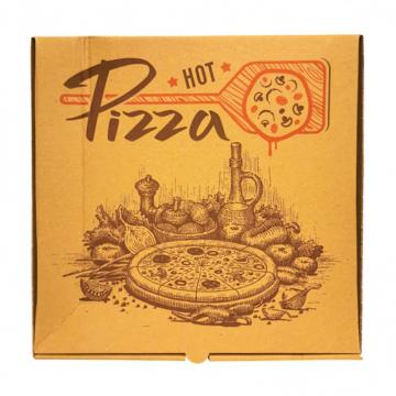 Cutie pizza 30*30*3.5 cm kraft de la Sanito Distribution Srl