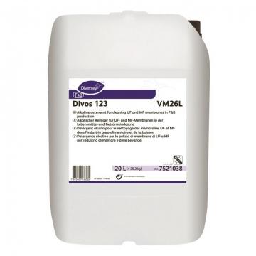 Detergent alcalin cu spumare Divos 123, Diversey, 20 litri