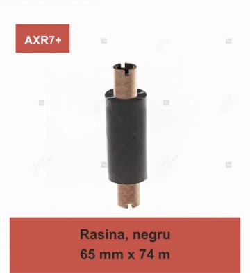 Ribon Armor Inkanto AXR7+, rasina (resin), negru, 65mmx74m de la Label Print Srl