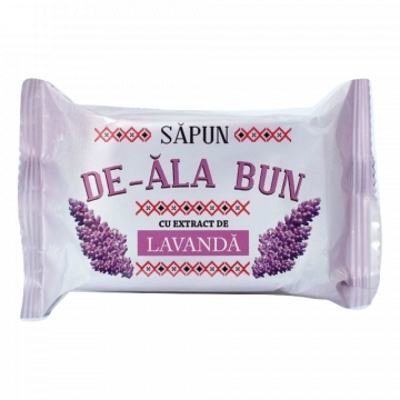 Sapun De-ala Bun extract de lavanda 90gr de la Sanito Distribution Srl