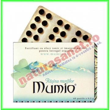 Supliment alimentar Mumio Rasina Muntilor 60 tablete