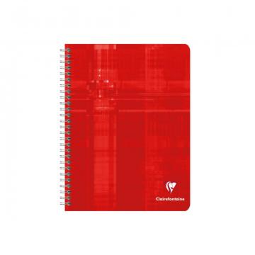 Notebook 17 x 22 cm spira 4 x 4 Clairefontaine