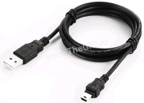 Cablu mini USB - camera foto, MP3 sau MP4 player de la Thegift.ro - Cadouri Online