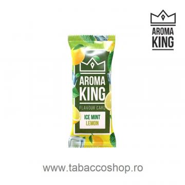 Card aromat Aroma King Ice Mint Lemon tutun sau tigari