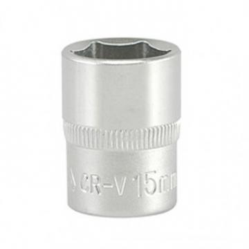 Cheie tubulara hexagonala Yato YT-3810, 15mm, 3 8, Cr-V