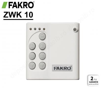 Comutator de perete multi-canal wireless Fakro ZWK10
