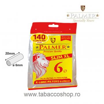 Filtre tigari Palmer Slim XLong 140 6x20mm de la Maferdi Srl