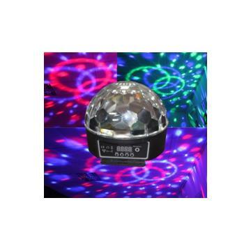 Glob disco cu lumini multicolore cu stick muzica