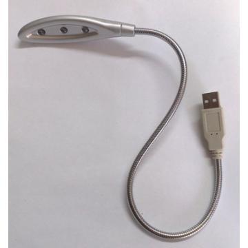 Lampa USB flexibila cu 3 Led-uri pentru laptop