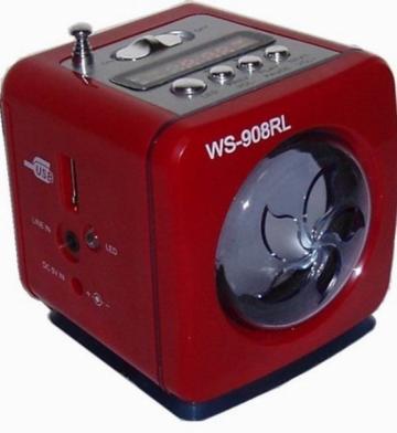 Mini boxa cu MP3 si Radio Player WS-908RL de la Www.oferteshop.ro - Cadouri Online