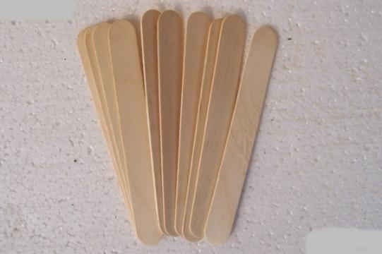 Set de 50 spatule de lemn pentru epilat cu ceara