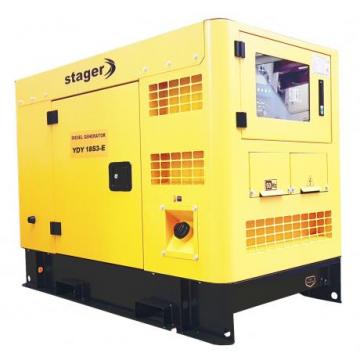 Generator insonorizat 18 kVA, silent 1500rp, YDY18S3 Stager
