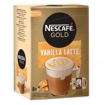Cappuccino Nescafe Gold Vanilla Latte 8x18.5g