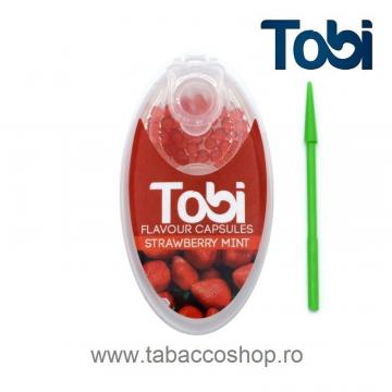 Capsule aromate click Tobi Strawberry Mint (100 buc) de la Maferdi Srl