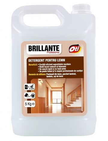 Detergent pentru lemn Brillante Profesional - 5 litri