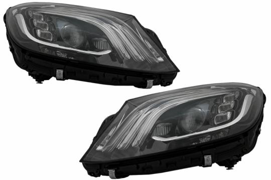 Faruri Full LED compatibile cu Mercedes S-Class W222 Maybach