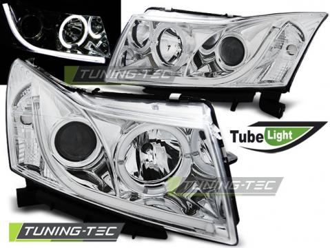 Faruri compatibile cu Chevrolet Cruze 09-12 Tube Light crom de la Kit Xenon Tuning Srl