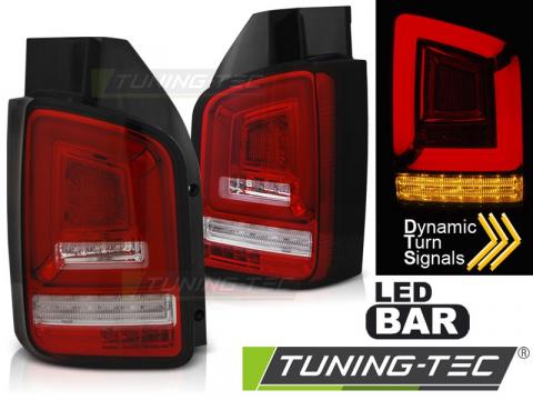 Stopuri LED compatibile cu VW T5 04.03-09 rosu alb full LED de la Kit Xenon Tuning Srl