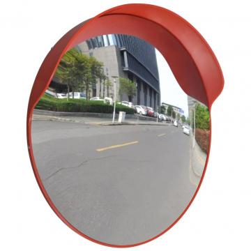 Oglinda de trafic convexa, portocaliu, 60 cm, pl de la Comfy Store