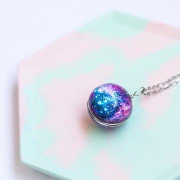 Pandantiv Globe Galaxy , Univers de la Raw Jewellery Srl