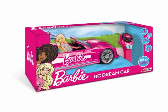 Jucarie Masinuta RC Barbie Mondo, Dream car de la Etoc Online