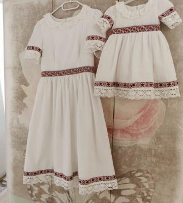 Set rochii Mama-fiica Aronia Traditional de la Julies Boutique Srl