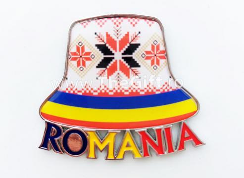 Magnet pentru frigider, clop traditional si drapel de la Thegift.ro - Cadouri Online