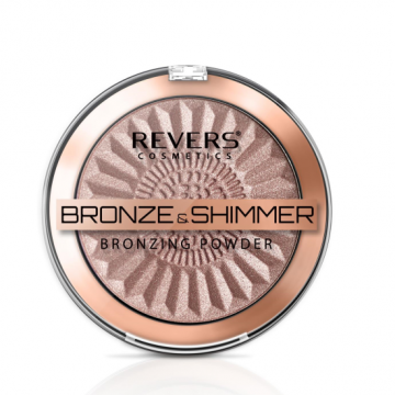 Pudra bronzanta, Bronze and Shimmer, Revers, 9g, 01 de la M & L Comimpex Const SRL