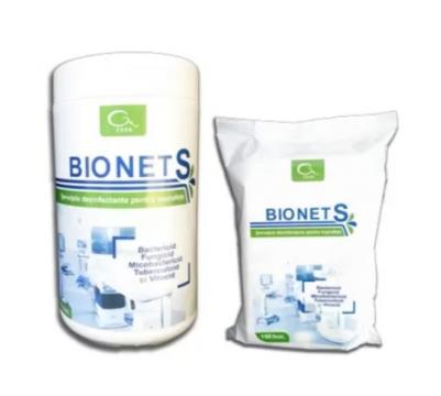 Servetele dezinfectante pentru suprafete Bionet S