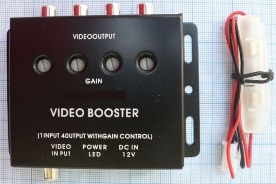 Amplificator cu distribuitor video, 1*in4*out de la SC Traiect SRL