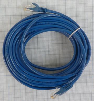 Cablu de retea, UTP cat 5, 10m de la SC Traiect SRL
