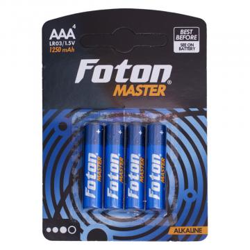 Baterii alcaline Foton Master LR3 (AAA) - blister cu 4 buc. de la Sprinter 2000 S.a.