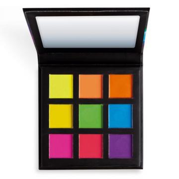 Paleta fard de pleoape Flash Neon, 9 Culori, Magic Studio de la M & L Comimpex Const SRL